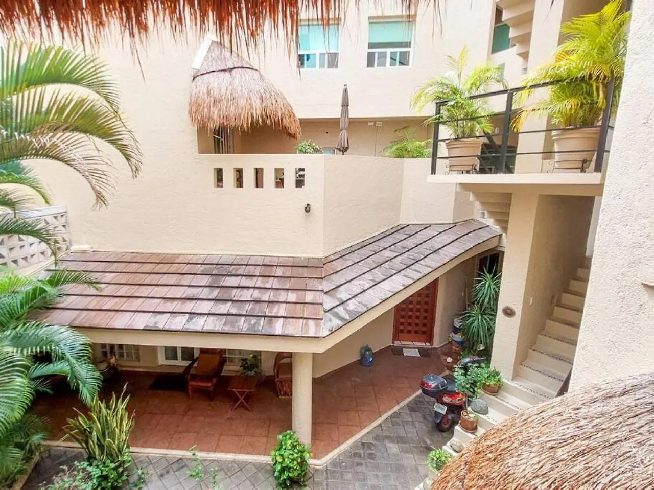 1Br Apt Downtown With Rooftop, 1 Block From 5Th Av Playa del Carmen Apartment