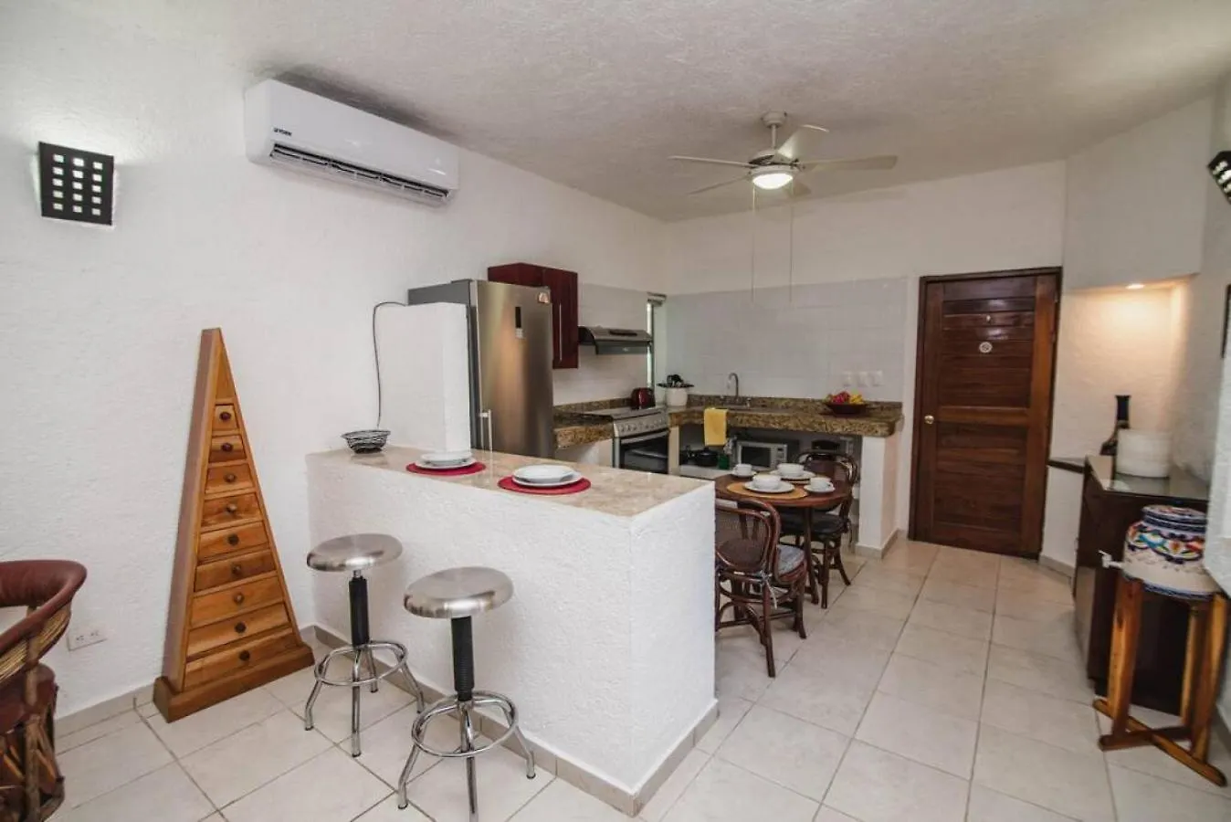 1Br Apt Downtown With Rooftop, 1 Block From 5Th Av Playa del Carmen 0*,