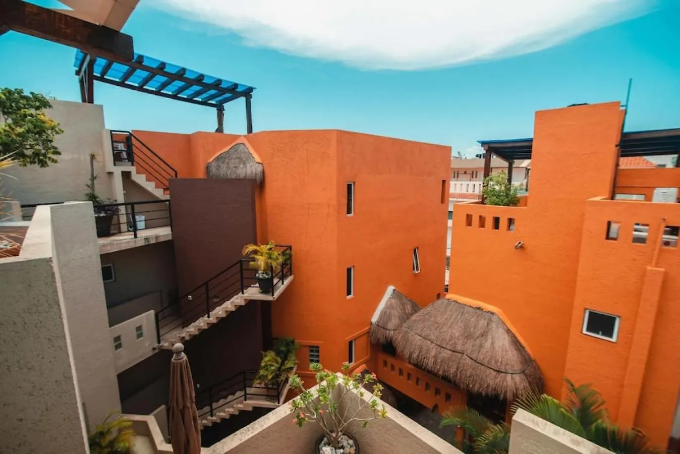 1Br Apt Downtown With Rooftop, 1 Block From 5Th Av Playa del Carmen Apartament